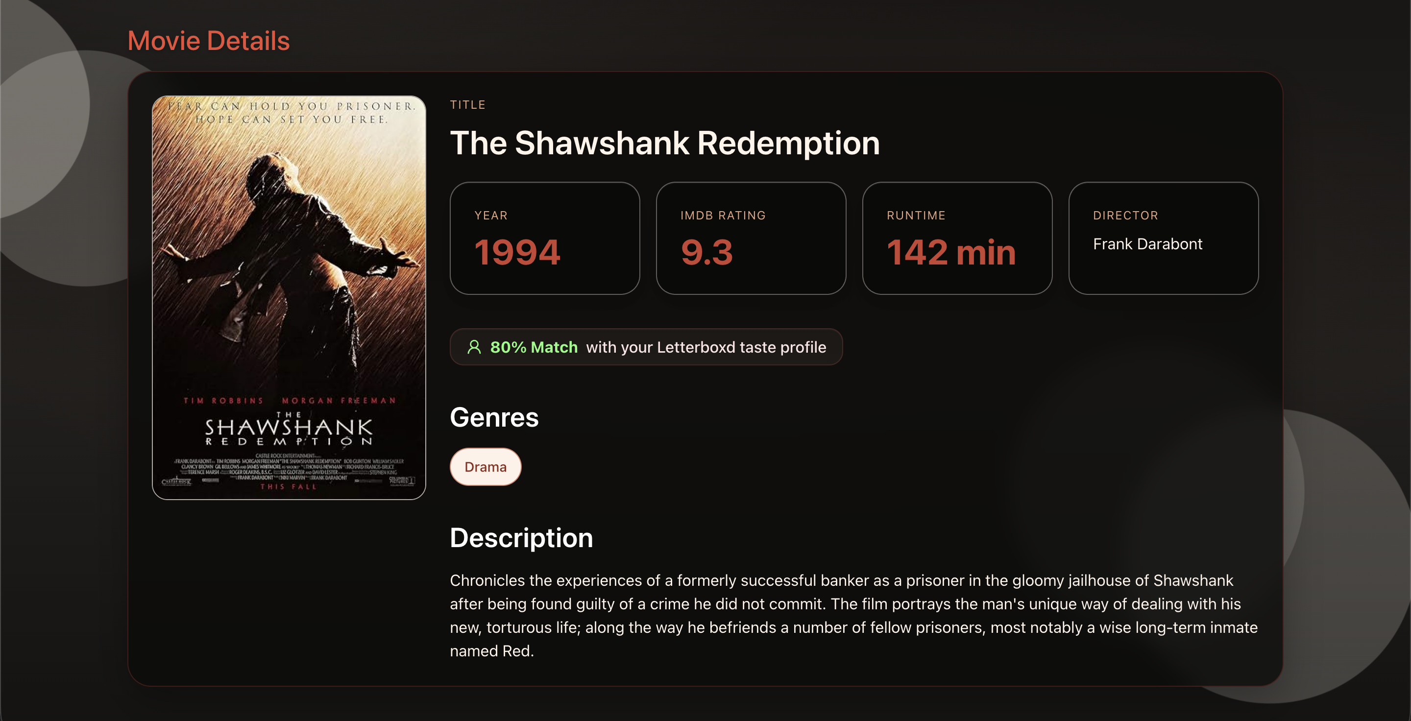 Movieblendr UI
